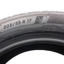 6. Opony 205/55 R17 4x MICHELIN 91H M0 PilotAlpin5 Zimowe 2018 Jak Nowe Nieużywane