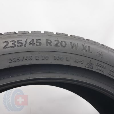 5. Opona 235/45 R20 1x CONTINENTAL 100W XL WinterContact TS 870 P Zimowa 2022  8,5mm