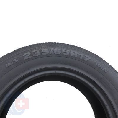 6. 2 x CONTINENTAL 235/65 R17 108V XL 4x4 Contact M+S Lato 7mm