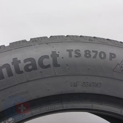 8. Opony 245/55 R17 2x CONTINENTAL 106H XL WinterContact TS 870 P Zimowe 2024 7,8-8mm 