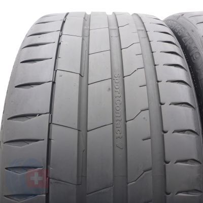 2. Opony 255/35 ZR19 2x CONTINENTAL 96Y XL SportContact 7 Letnie 2023 5,8-5,5mm