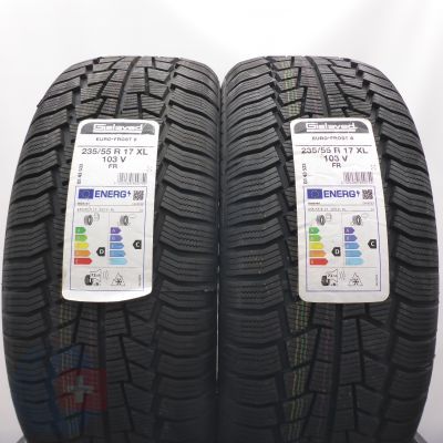 4. Opony 235/55 R17 4x GISLAVED 103V XL EuroFrost 6 Zimowe 2023 Nieużywane