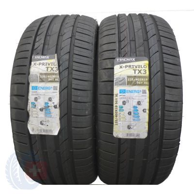 2 x TRACMAX 235/40 ZR19 96Y XL X-privilo TX3 Lato 2022 JAK NOWE