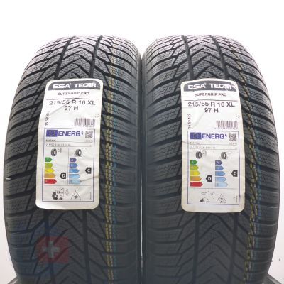 Opony 215/55 R16 2x ESA+TECAR 97H XL SuperGrip PRO Zimowe 2021 