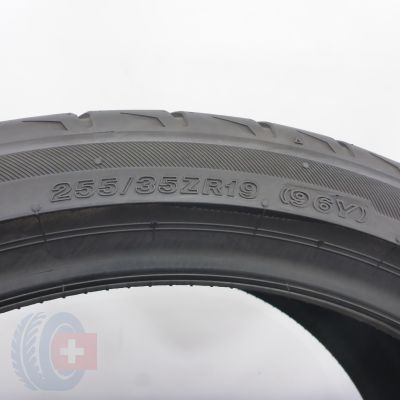 6. Opony 255/35 ZR19 2x BRIDGESTONE 96Y Potenza Sport Letnie 2020