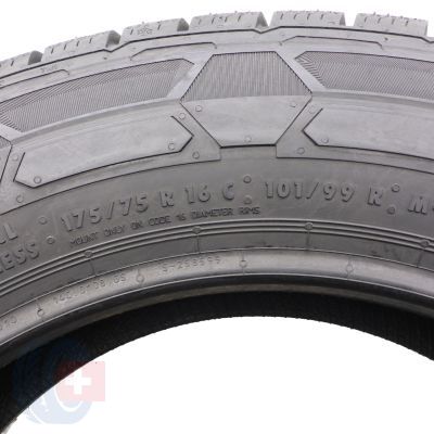 5. Opony 175/75 R16C 4x CONTINENTAL 101/99R VanContact Winter Zimowe 2022 Jak Nowe Nieużywane