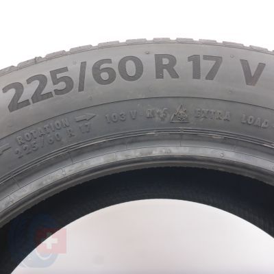 5. Opony 225/60 R17 2x CONTINENTAL 103V XL AllSeasonContact Wielosezonowe 2023 Nieużywane 