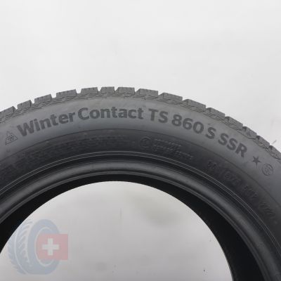 6. Opony 205/60 R16 2x CONTINENTAL 96H XL WinterContact Ts860S RunFlat BMW Zimowe 2022, 2024 7,8mm