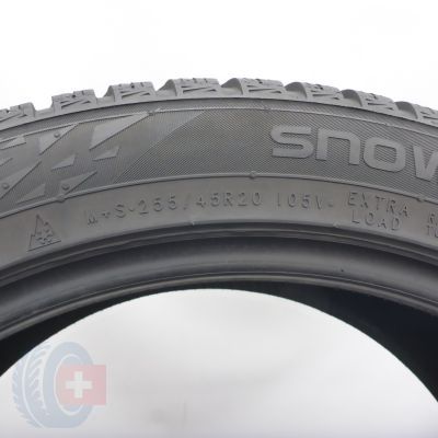 7. Opony 255/45 R20 4x NOKIAN 105V XL Snowproof 2 SUV Zimowe 2023 6,8mm