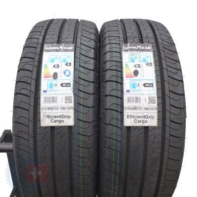 4. 4 x GOODYEAR 215/60 R17C 109/107H EfficientGrip Cargo Lato 2020 Jak Nowe Nieużywane