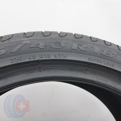 6. Opony 225/40 R18 2x PIRELLI 92W XL Cinturato P7 Letnie 2014/15 7,2-6,8mm