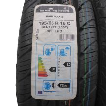 4. 4 x UNIROYAL 195/65 R16 C 100T Rain Maxx 2 Lato 2016 