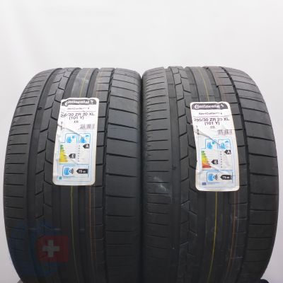 Opony 295/30 R20 2x CONTINENTAL 101Y XL SportContact6 Letnie 2018 Nieużywane