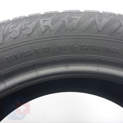 8. Opony 215/55 R17 4x GISLAVED 98V XL Euro Frost 6 Zimowe 2021/23 7,8-8,2mm 
