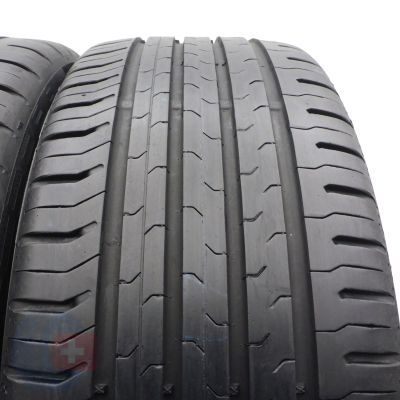 2. 4 x CONTINENTAL 215/45 R17 87V ContiEcoContact 5 Lato 2016, 2017 6,8-7,2mm