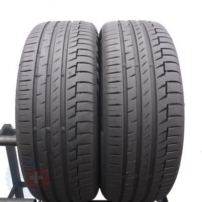 4. Opony 205/45 R17 4x CONTINENTAL 88V XL PremiumContact 6 Letnie 2021 5,8-7,2mm