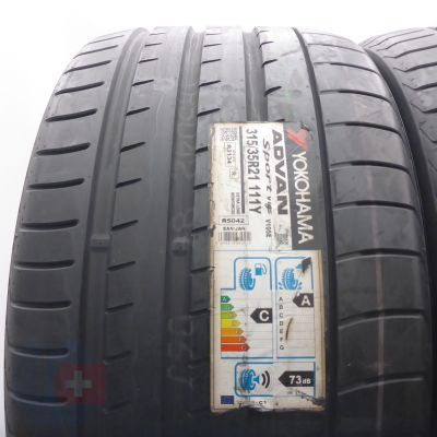 2. Opony 315/35 R21 2x YOKOHAMA 111Y XL Advan Soprt V105 SILENT BMW Letnie 2020