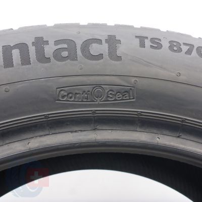 8. Opony 215/55 R17 2x CONTINENTAL 94H Seal WinterContact TS870P Zimowe 2021 7mm
