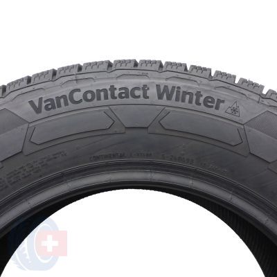 7. Opony 215/65 R16C 2x CONTINENTAL 106/104T VanContact Winter 2020 Jak Nowe 8,8-9mm