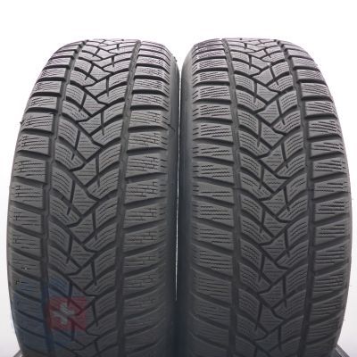 5. Opony 215/65 R16 4x DUNLOP 98H Winter Sport 5 Zimowe 2022 7,2-8mm