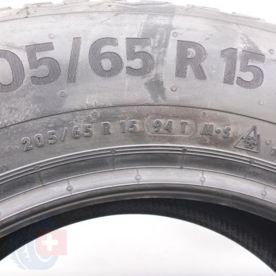 7. Opony 205/65 R15 4x CONTINENTAL 94T WinterContact TS 870 Zimowe 2024 