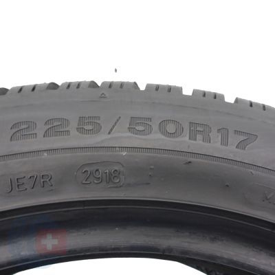 5. Opony 225/50 R17 2x DUNLOP 98H XL WinterSport 5 Zimowe 2018 7mm