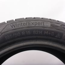 6. Opony 195/50 R15 2x UNIROYAL 92H WinterExpert Zimowe 2021 8mm