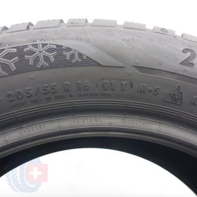 5. Opona 205/55 R16 1x Esa Tecar 91T SuperGrip PRO Zimowa 2022 6,7mm