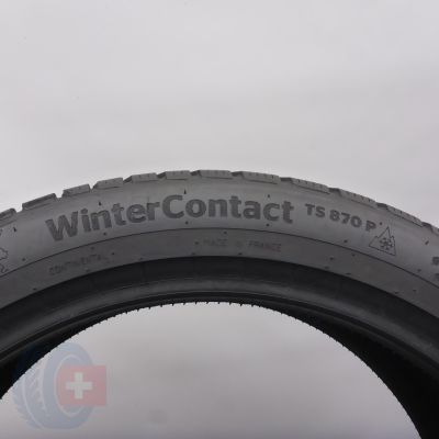 6. Opony 225/45 R19 2x CONTINENTAL 96V XL WinterContact Ts870P Zimowe 2022 7-8mm