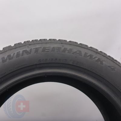 5. Opony 215/55 R17 2x FIRESTONE 98V XL Winterhawk 4 Zimowe 2021 7,2mm