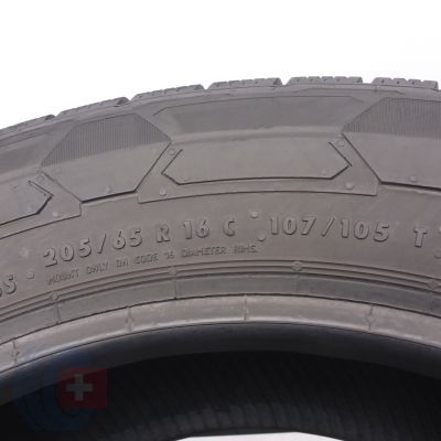 8. Opony 205/65 R16C 4x CONTINENTAL 107/105T VanContact Winter Zimowe 2021/22/24 8-9,5mm 