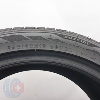 8. Opony 245/40 R19 4x ZEETEX 98V XL WH100 Zimowe 2024 7,8-7,5mm