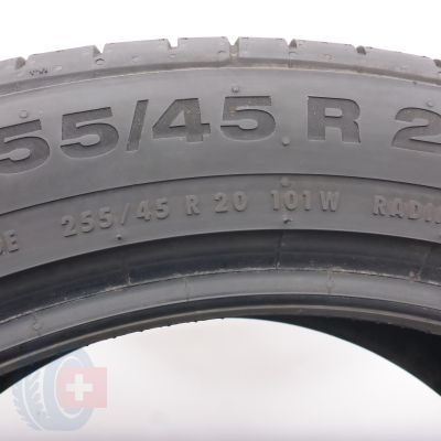8. Opony 255/45 R20 2x CONTINENTAL 101W ContiSportContact 5 A0 Suv Letnie 2024 