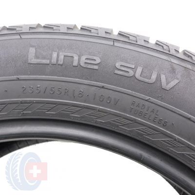 5. 2 x NOKIAN 235/55 R18 100V 6mm LINE SUV Lato