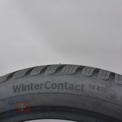 6. Opony 195/45 R17 2x CONTINENTAL 81H WinterContact TS 870 Zimowe 2022 