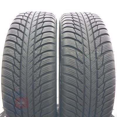 3. Opony 185/60 R16 4x BRIDGESTONE 90H XL Blizzak LM 001 Zimowe 2023 8,2-7,8mm