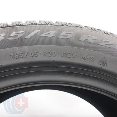 5. Opony 285/45 R20 4x PIRELLI 112V XL Winter 2 Scorpion Zimowe 2024 6,5-7mm