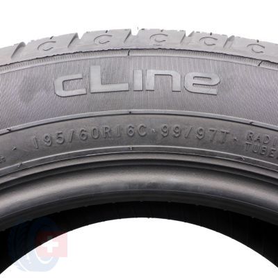 5. Opony 195/60 R16C 2x NOKIAN 99/97T Cline Van Letnie 2017 Nieużywane