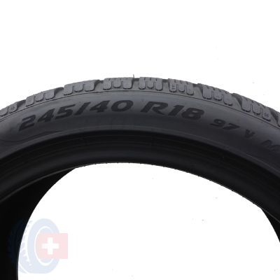 6. Opony 245/40 R18 2x PIRELLI 97V XL P Zero Winter Zimowe 2021 6-6,2mm