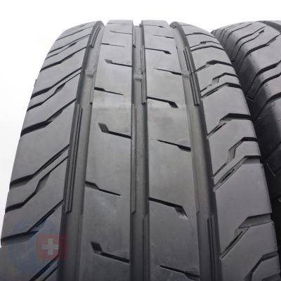 2. Opony 205/75 R16C 2x CONTINENTAL 113/111R ContiVanContact 200 Letnie 2022 9mm