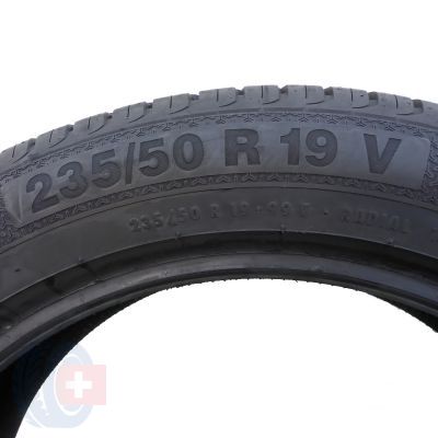 2. 1 szt. Opona 235/50 R19 - Barum - Lato - Bravuris 3 HM - 99V - Dot17! - 7,8mm!