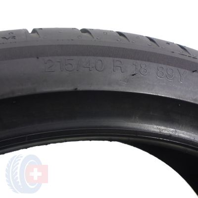 4. 1 x VREDESTEIN 215/40 R18 89Y XL Ultrac AO Lato 2021 Jak Nowa