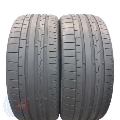3. Opony 225/35 ZR19 4x CONTINENTAL 88Y XL SportContact 6 letnie 6,8-7mm 2019 Jak Nowe