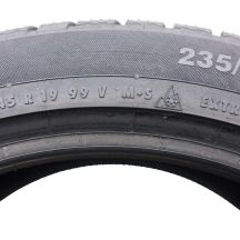 2. Opony 235/45 R19 4x CONTINENTAL 99V XL ContiWinterContact TS830P AO zimowe 7-8mm 2018 Jak Nowe