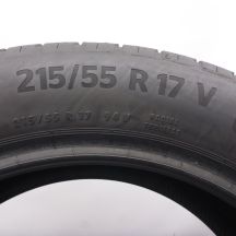 4. Opony 215/55 R17 2x CONTINENTAL 94V EcoContact 6 Letnie 2022, 2023 6-6,2mm