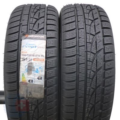 3. 4 x HANKOOK 185/55 R16 87H Winter I Cept evo W310 Zima DOT15 Nieużywane 