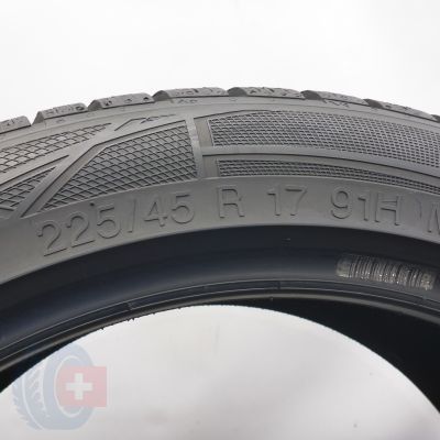 6. Opony 225/45 R17 2x VREDESTEIN 91H Wintrac PRO Zimowe 2023 7mm