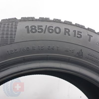 5. Opony 185/60 R15 4x CONTINENTAL 84T WinterContact Ts860 Zimowe 2018 7-8mm