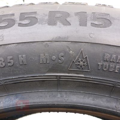 3. 4 x CONTINENTAL 195/55 R15 85H WinterContact TS860 Zima 2020 Jak Nowe Nieużywane 