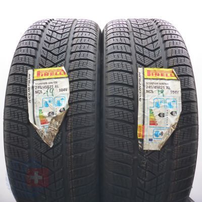4. Opony 245/45 R21 4x PIRELLI 104V Scorpion Winter PNCS Zimowe 2019 
